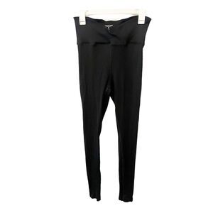 Year Of Ours Black Veronica Ribbed‎ Athletic Leggings